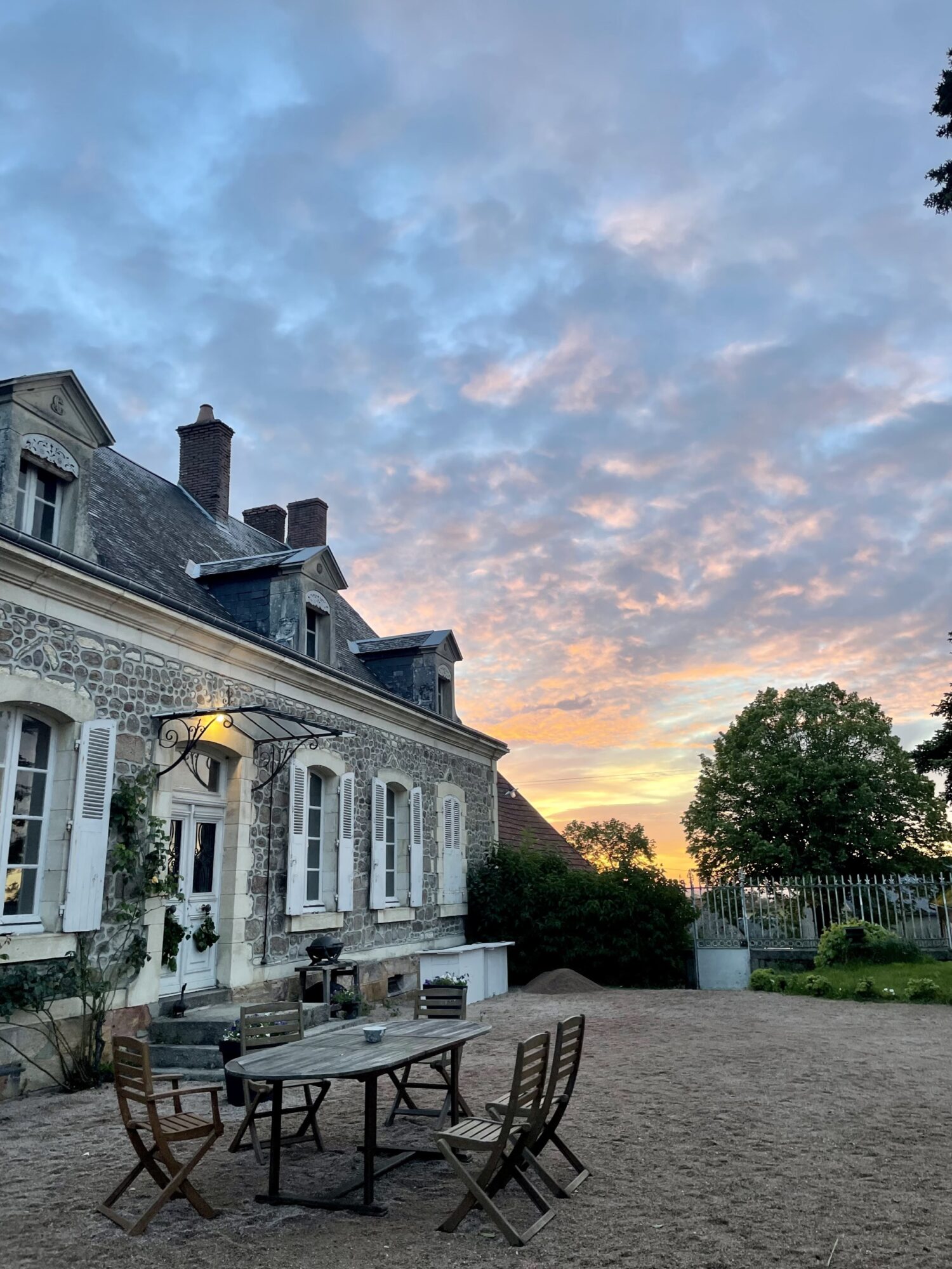 Crépuscule sur le Manoir Déco