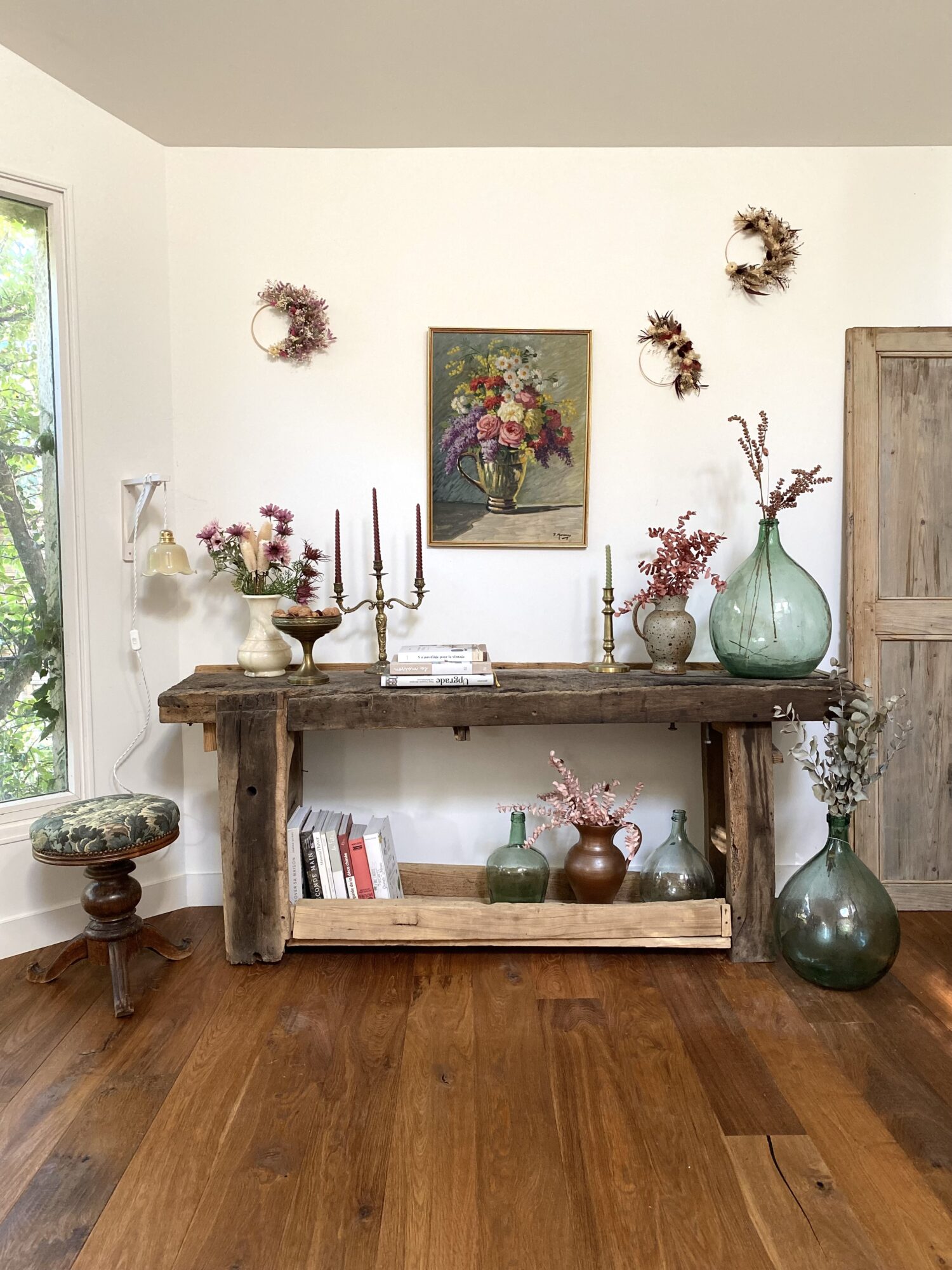Des pièces de brocante en ligne mise en situation