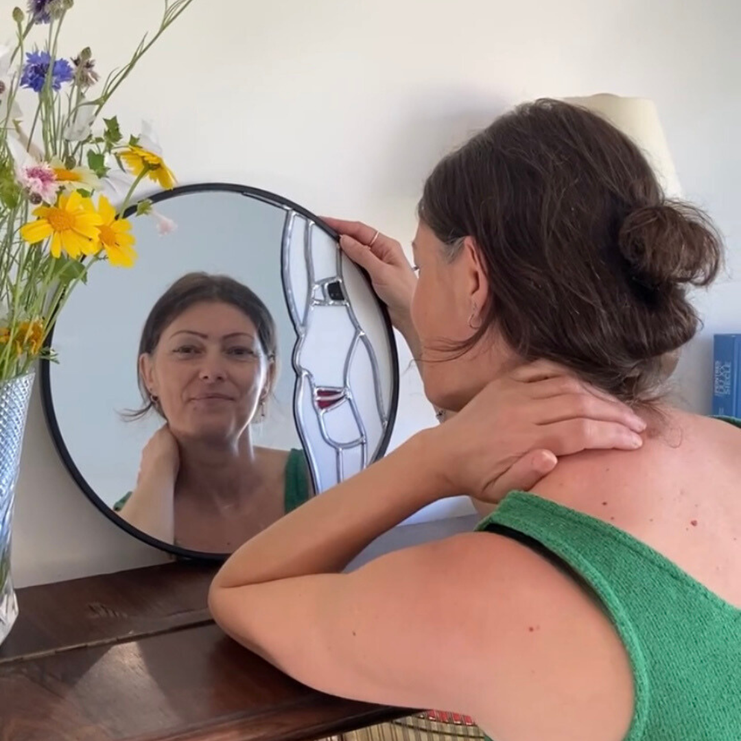 Reflet Isabelle Adragna créatrice de vitraux