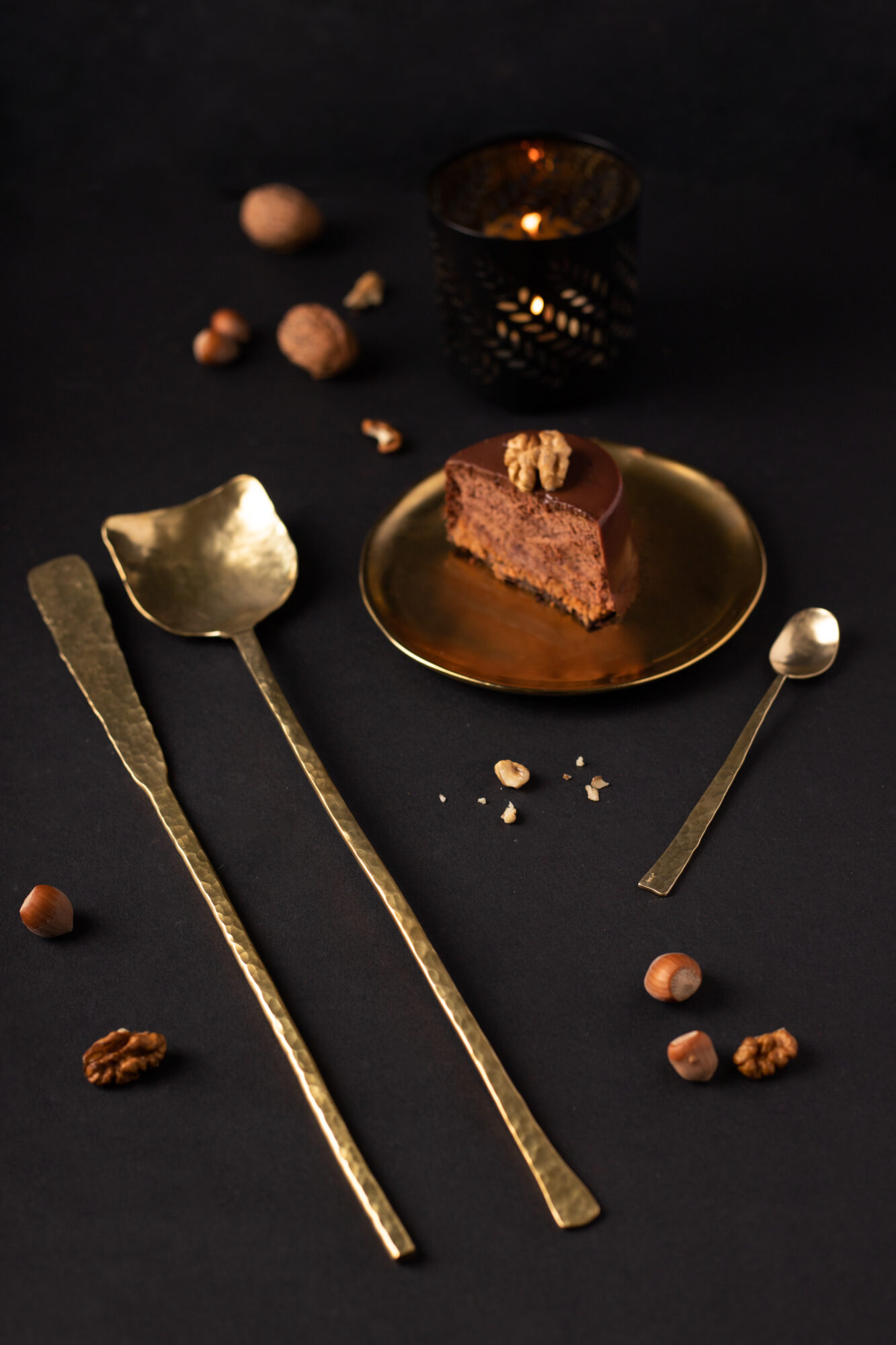 Art de la table en bronze Frédérique Tilly