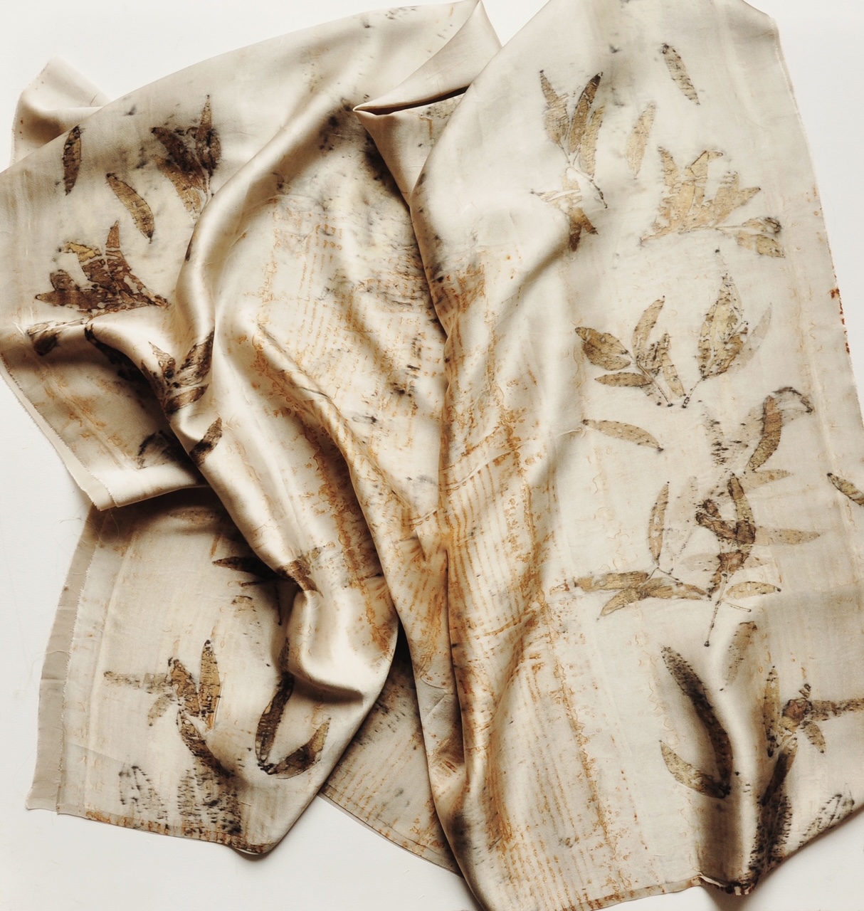 Focus sur une étole confectionnée par Sandrina Rocha artisane textile