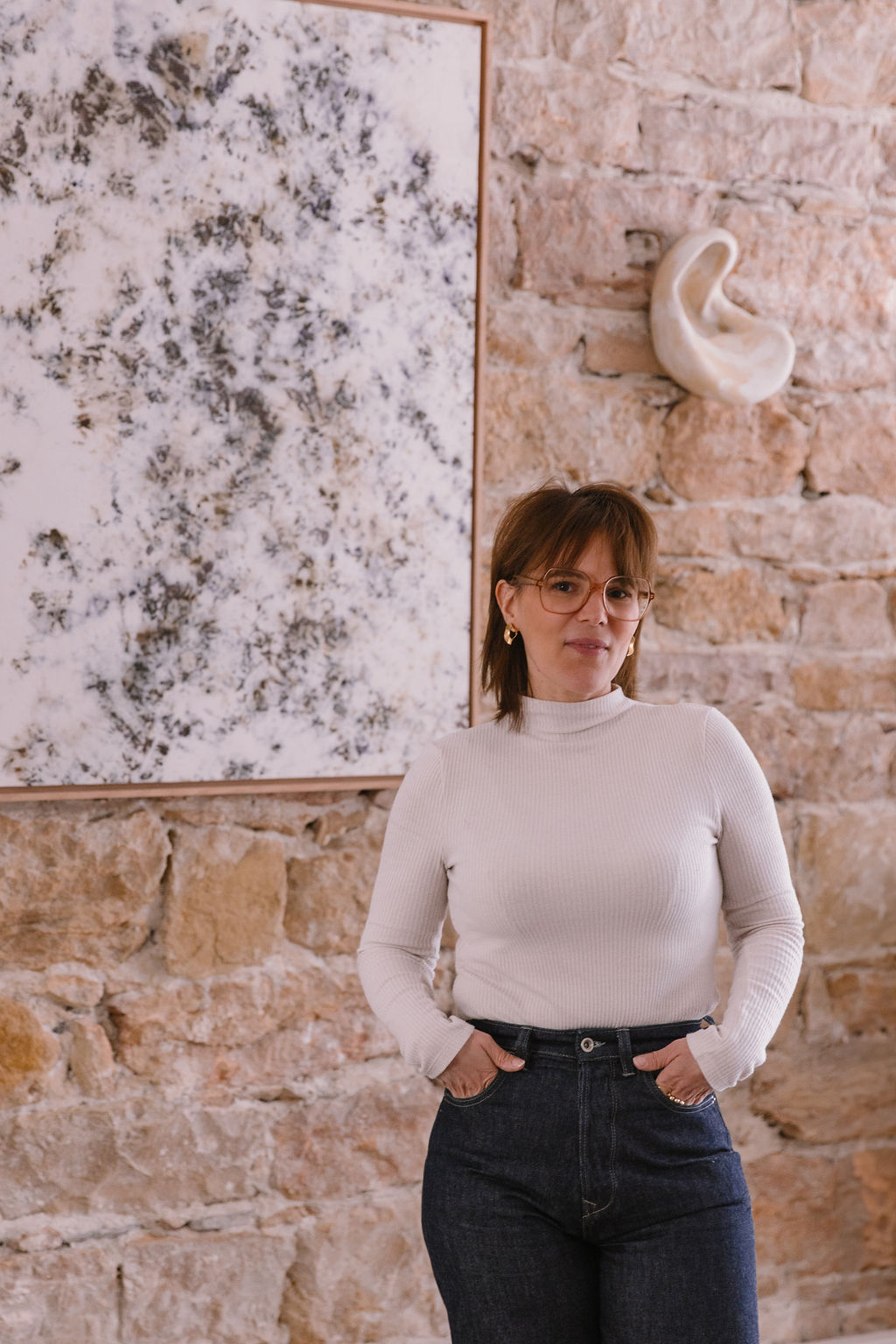 Portrait Sandrina Rocha, artisane textile