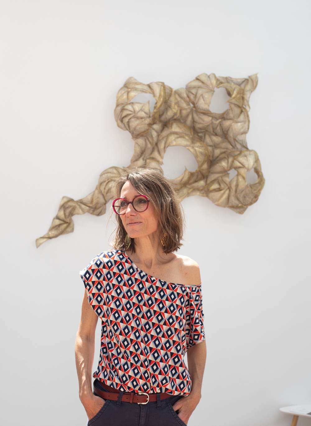 Sylvie Capellino dentellière de métal